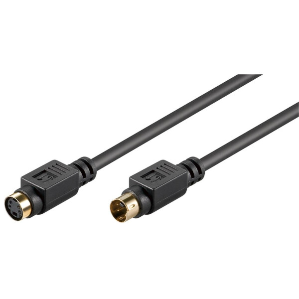 

Кабель видео-сигнальный Lucom SVideo 4p M / M 1.8m Coax D = 5.0mm черный (41.98.4362)