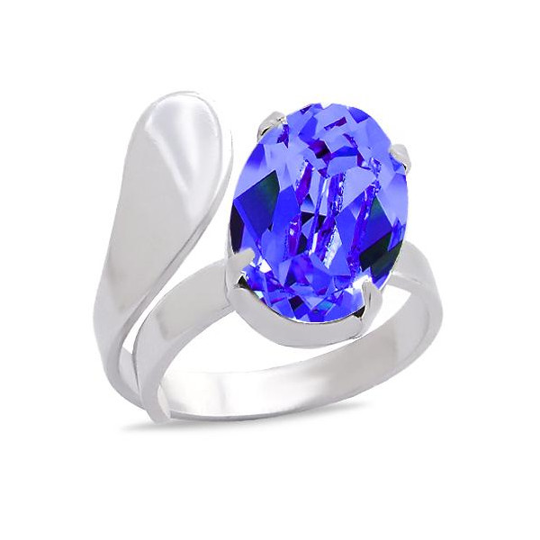 

Кольцо с кристаллом Swarovski (1500461)
