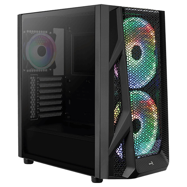 

Корпус Aerocool AirHawk Duo ARGB Tempered Glass (AirHawk Duo-G-BK-v1) Black