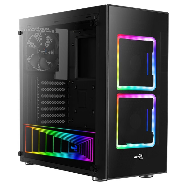 

Корпус Aerocool PGS Tor RGB TG Black
