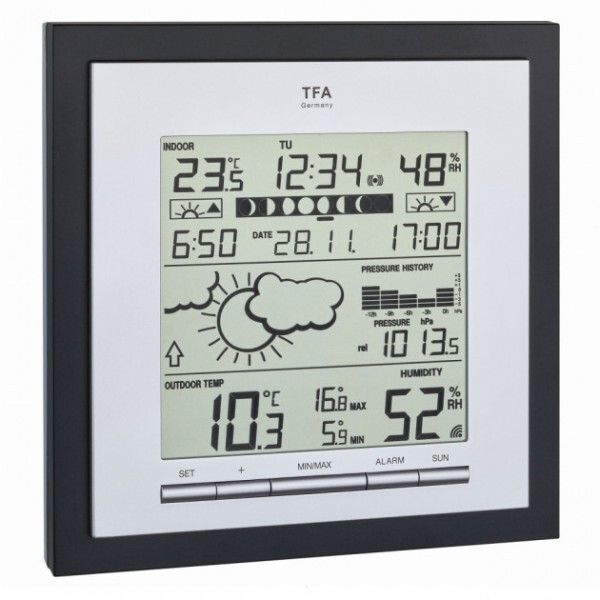 

Метеостанция TFA LINEA PLUS чёрный (35114401.IT)
