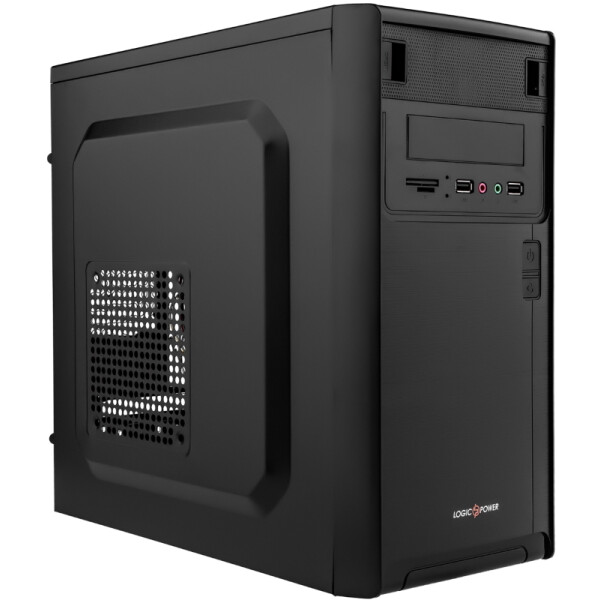 

Корпус Logicpower 6103-400w 8см, 2хUSB2.0, Black