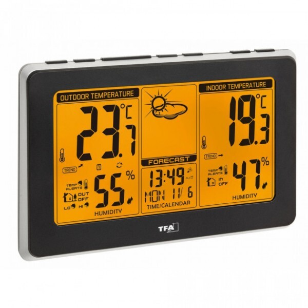 

Метеостанция TFA MONDO чёрный (35115101)