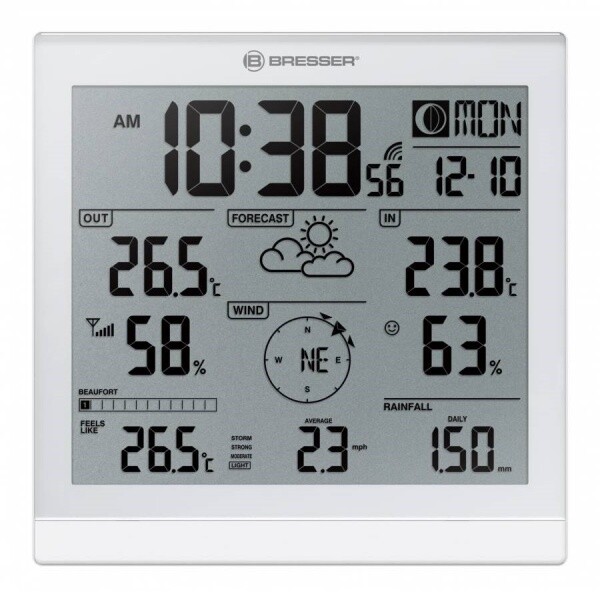 

Bresser Weather Center JC XXL 5-in-1 White
