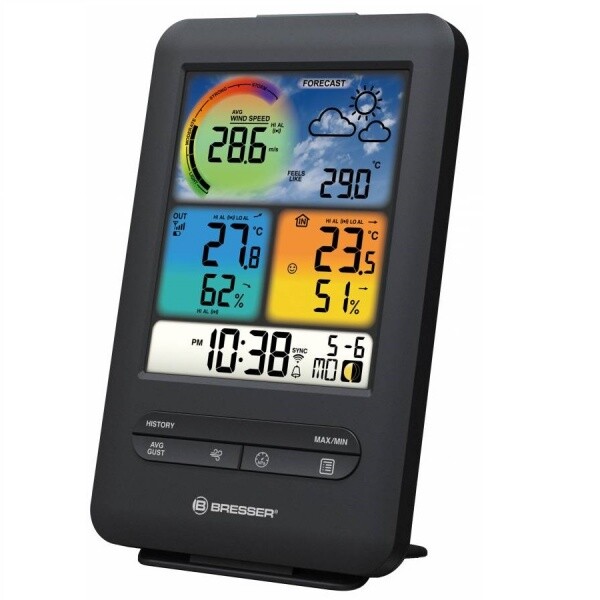 

Bresser WIFI Colour 3-in-1 Wind Sensor Black