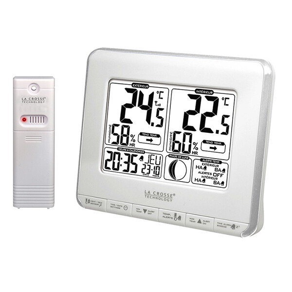 

La Crosse WS6812-White/Silver