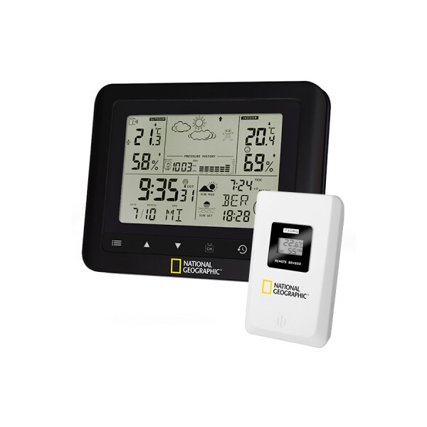 

National Geographic Weather Stations Black