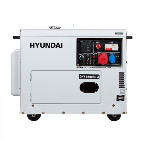 

Генератор Hyundai DHY 8500SE-3