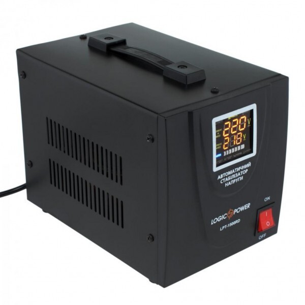 

Стабилизатор напряжения LOGICPOWER LPT-1500 RD
