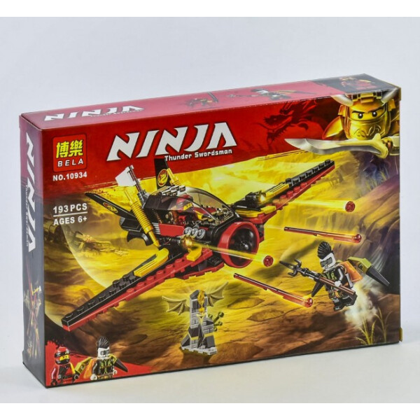 

Bela Ninja 10934 (48) "Крыло судьбы", 193 детали, в коробке
