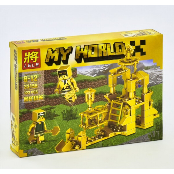 

Lele My World 33156 (72) 123 детали, Золотая серия