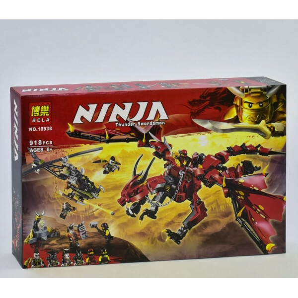 

Bela Ninja 10938 (18) "Первый страж", 918 деталей