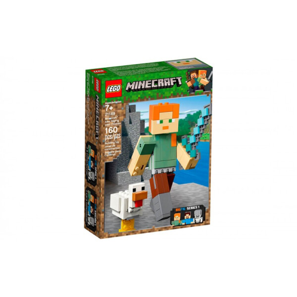 

LEGO Minecraft Алекс с цыпленком (21149)