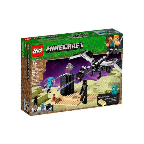 

LEGO Minecraft Битва с драконом Края (21151)