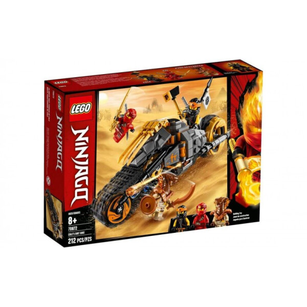 

LEGO NINJAGO Раллийный мотоцикл Коула (70672)