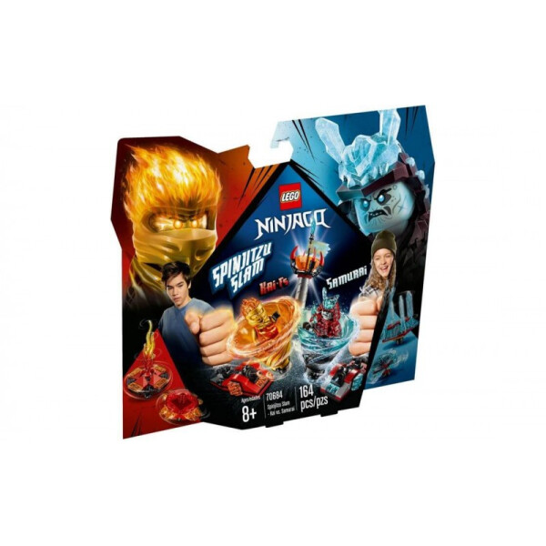 

LEGO NINJAGO Бой мастеров кружитцу — Кай против Самурая (70684)