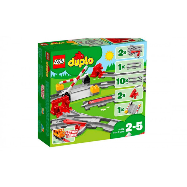 

LEGO DUPLO Железнодорожные пути (10882)