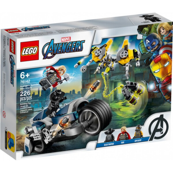

LEGO Super Heroes Мстители: Атака на спортбайке (76142)