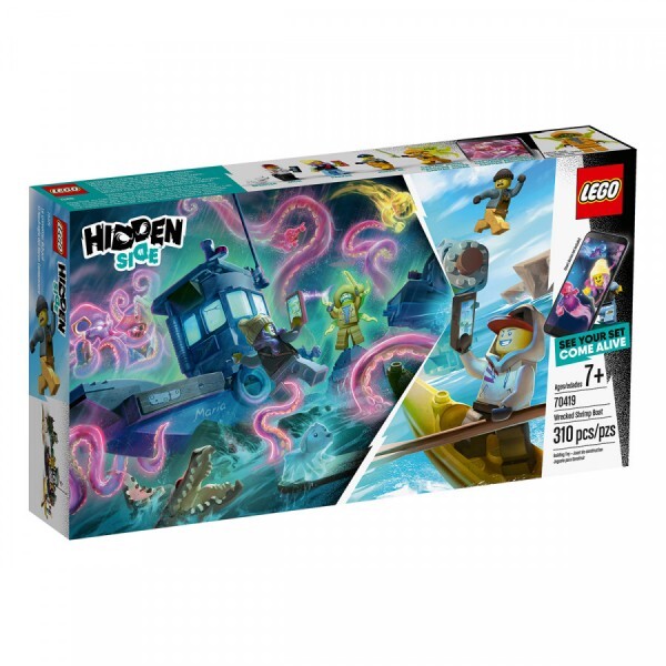 

LEGO Hidden Side Старый рыбацкий корабль (70419)