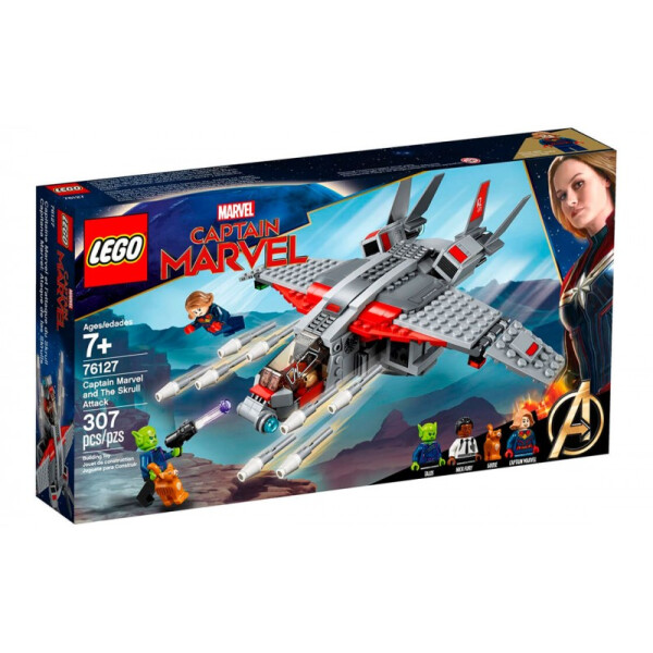 

LEGO Super Heroes Капитан Марвел и нападение скруллов (76127)