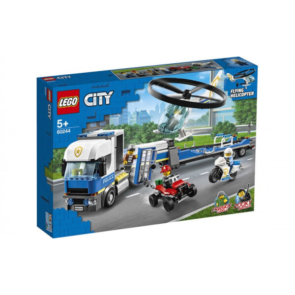 

LEGO City Полицейский вертолётный транспорт (60244)
