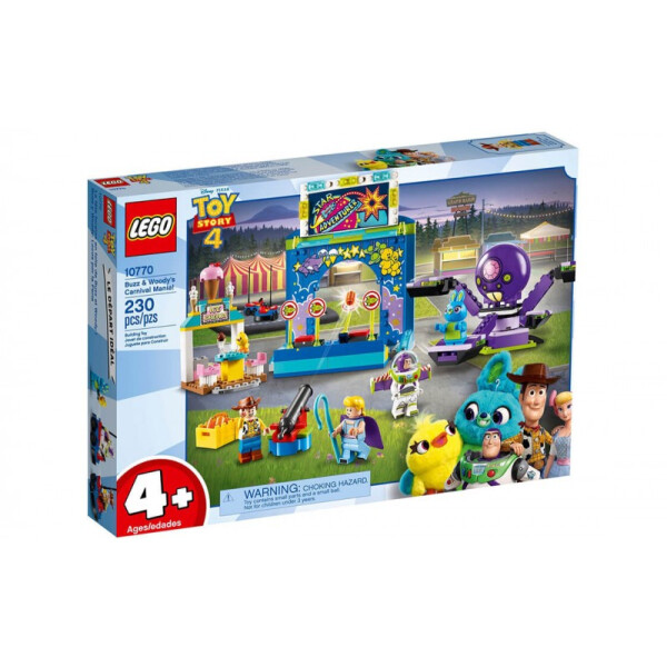 

LEGO Toy Story 4 Карнавальная мания Базза и Вуди (10770)