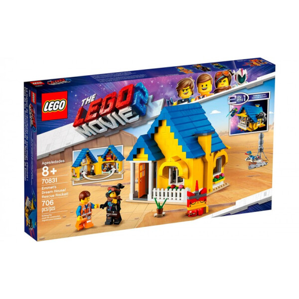

The LEGO® Movie Дом мечты Эммета / Спасательная ракета! (70831)