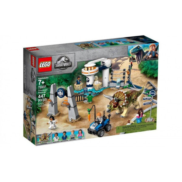 

LEGO Jurassic World Нападение трицератопса (75937)