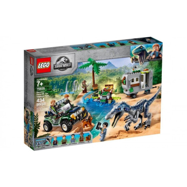 

LEGO Jurassic World Поединок с бариониксом: охота за сокровищами (75935)