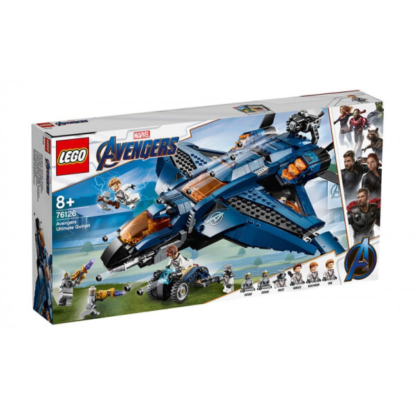 

LEGO Super Heroes Модернизированный квинджет Мстителей (76126)
