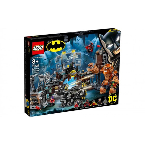 

LEGO Super Heroes Вторжение Глиноликого в бэт-пещеру (76122)