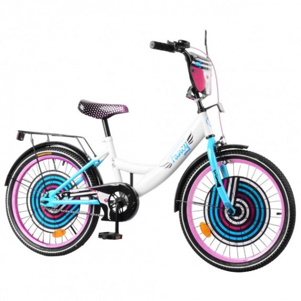 

TILLY Fancy 20" white + blue (T-220215)