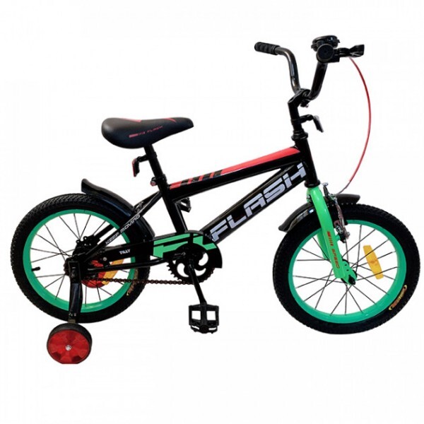 

Велосипед Tilly FLASH 16" Green (T-21647)