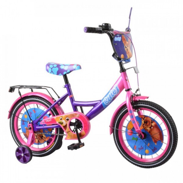 

TILLY Cute 16" T-216217 purple + pink