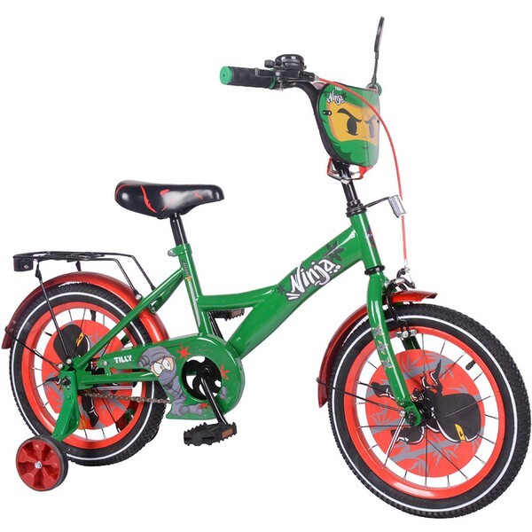 

Велосипед TILLY Ninja 16" T-216216/1 Khaki/Red