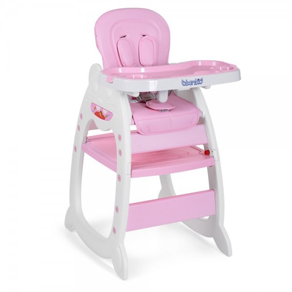 

Стульчик для кормления Bambi M 3612-8 Розовый