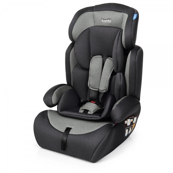 

Детское автокресло Bambi M 3546 SILVER GRAY