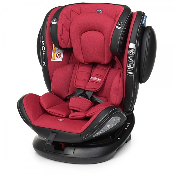 

Детское автокресло EL CAMINO ME 1045 EVOLUTION 360 ROYAL RED