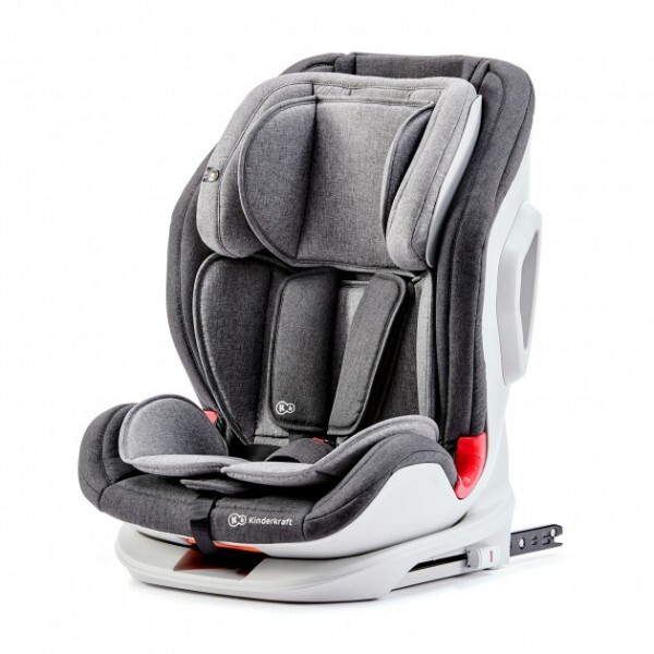 

Детское автокресло Kinderkraft Oneto3 Black/Gray (KKFONE3BLGR000)