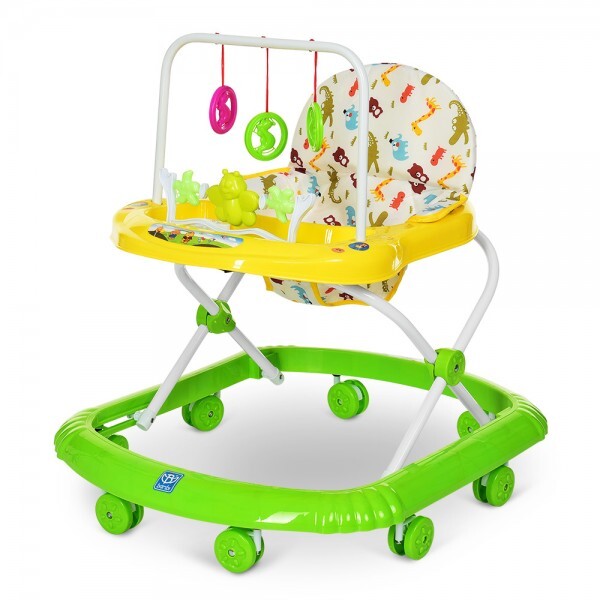 

Ходунки детские Bambi M 0591 Желтый/Зеленый