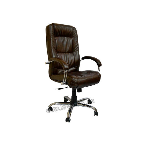 

Кресло Krislo Марсель Хром Коричневе Titan Dark Brown