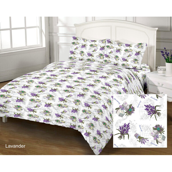 

Постельное белье Zastelli Лаванда бязь евро