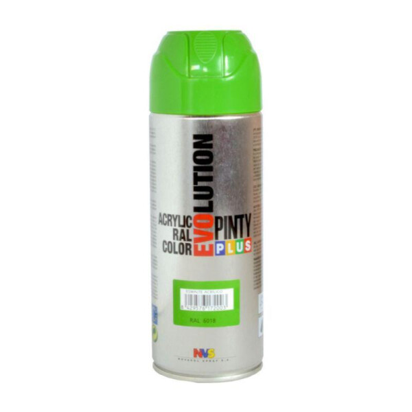 

Краска аэрозоль акриловая Pinty Plus Evolution Салатовый 400 мл (NV100608)