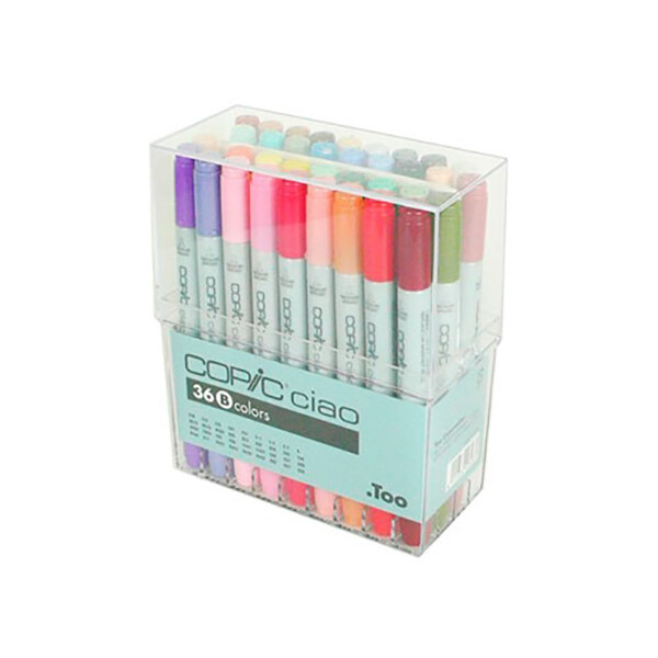 

Набор двухсторонних маркеров Copic Ciao Set B 36 цветов