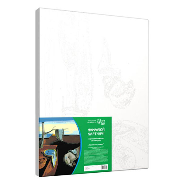 

Набор для творчества Rosa акриловая живопись по номерам Постоянство памяти 30х45 см (N00013108)