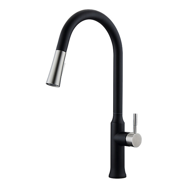 

Смеситель для кухни с выдвижным изливом Lambert Pull-Out LR3058B