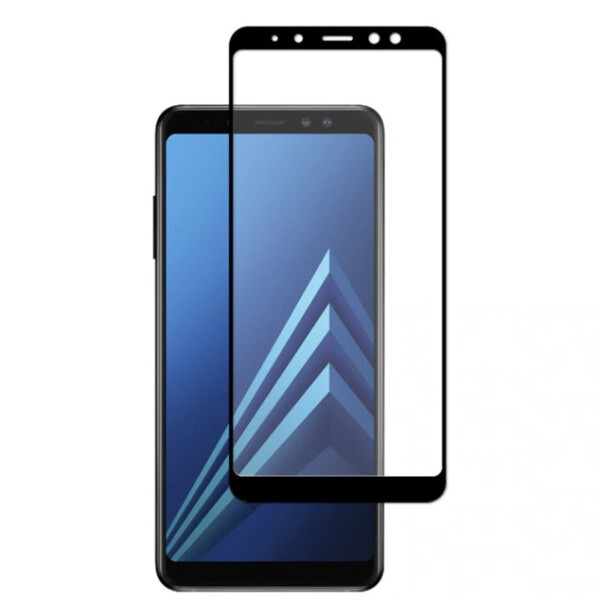 

Противоударное Защитное стекло Mocolo Full Glue NEW на весь экран для Samsung Galaxy A8 2018 Прозрачный / Черный
