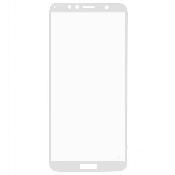 

Противоударное Защитное Гибкое стекло 5D Caisles для Huawei Y6 (2018) Ультратонкое Прозрачное / Белое