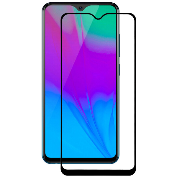 

Противоударное Защитное стекло Epik XD+ Full Glue для Vivo Y91C Ультратонкое Прозрачное / Черное