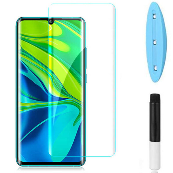 

Противоударное Защитное стекло Mocolo NEW с УФ лампой для Xiaomi Mi Note 10 Прозрачный